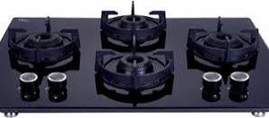 Elica 4-Burner Built-In Hob Flexi 470 Lotus IND HD Brass