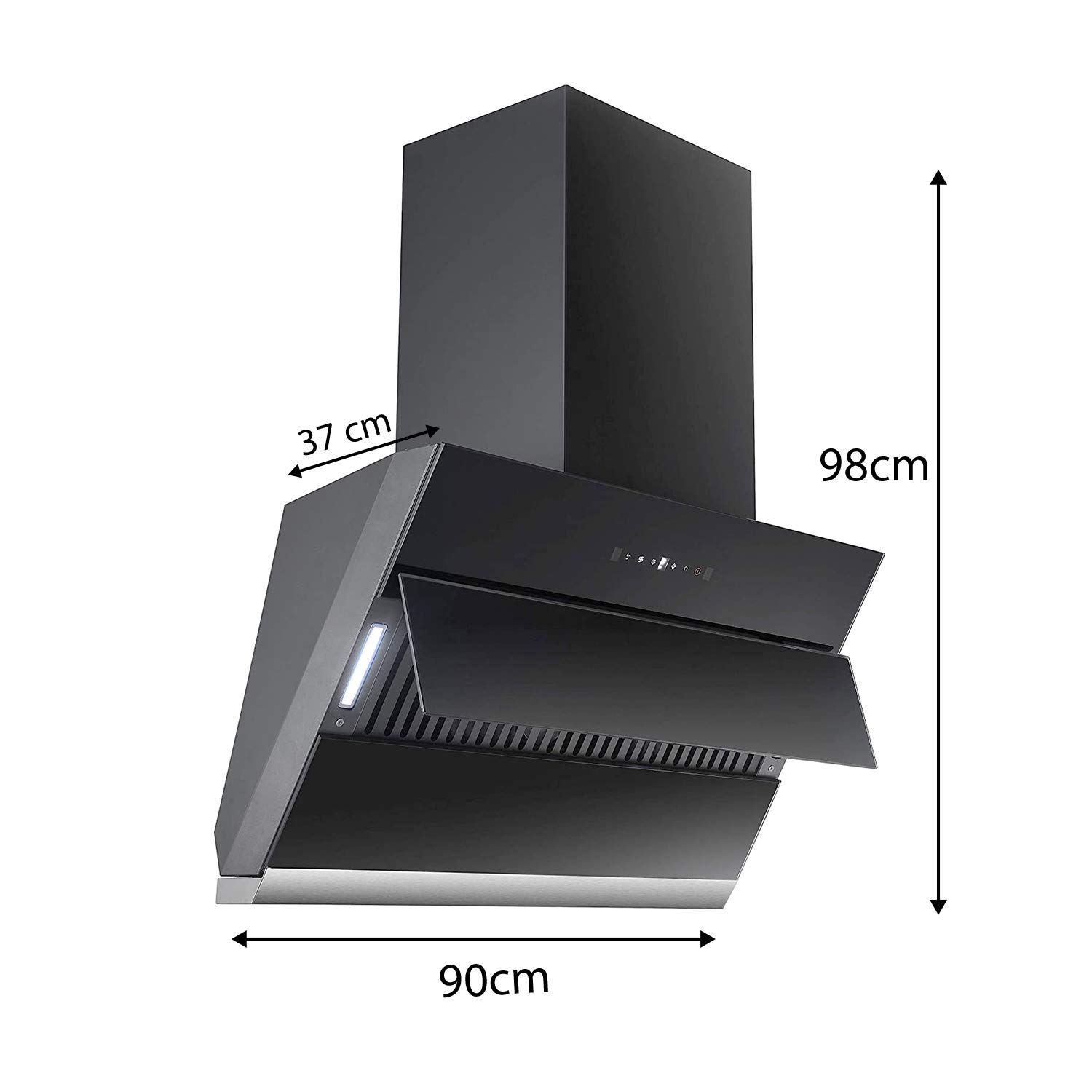 HOOD ZENITH FL SC AC BK 90